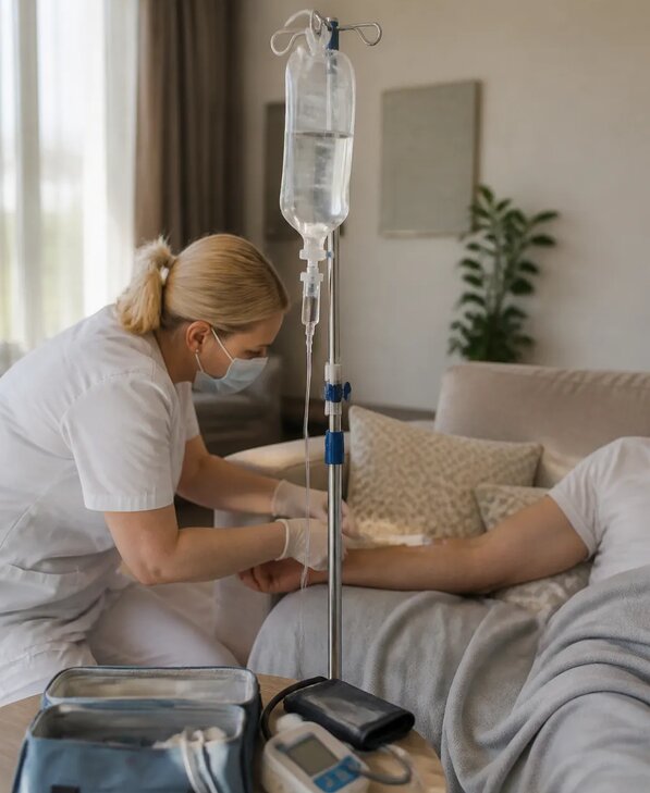 Капельница от похмелья на дому с выездом врача в Шадринске