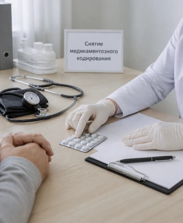 Снятие медикаментозного кодирования в Шадринске от 5171 р. | Медзона
